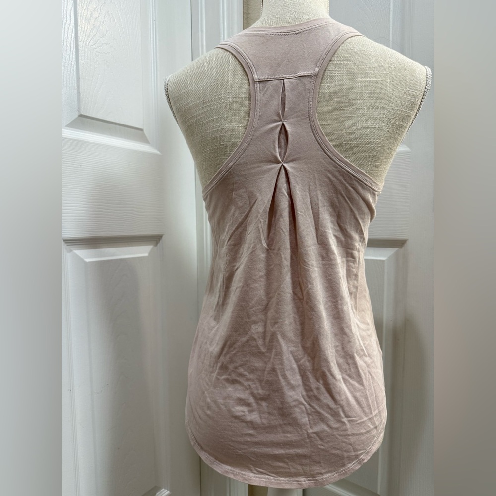 Lululemon Love Tank – Size 2, (measured) Soft Cotton, Classic Fit Smoky Blush